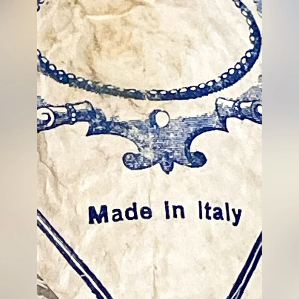 Vintage Made in Italy paper straw panama hat - Picture 4 of 5